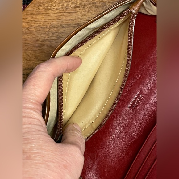 COACH Mia Punch Pink SOHO Suede & Leather Studded and Whipstitched Wallet - Picture 8 of 16